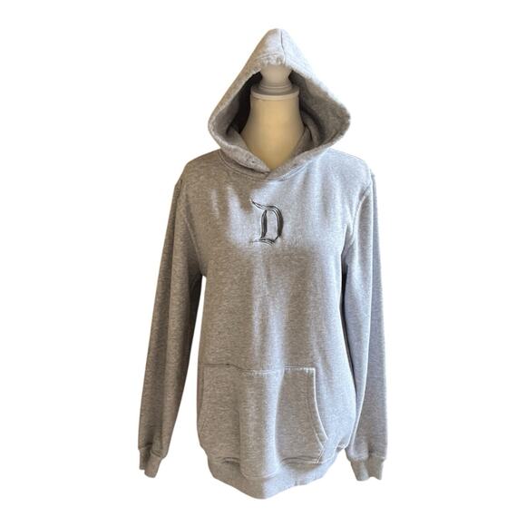 2024 Disneyland Vintage Castle Gray Embroidered Pullover Hoodie Adult S - Picture 4 of 10